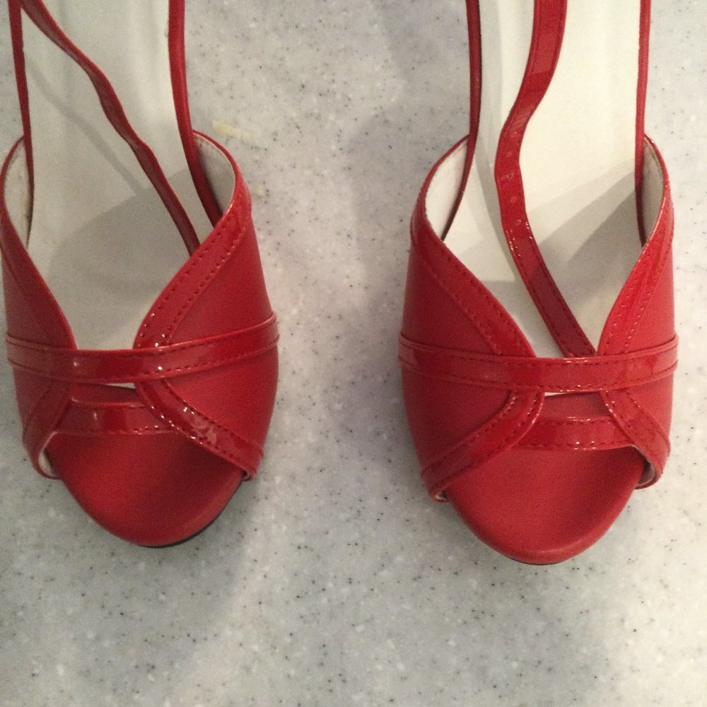 gelmore beauty red womens heels